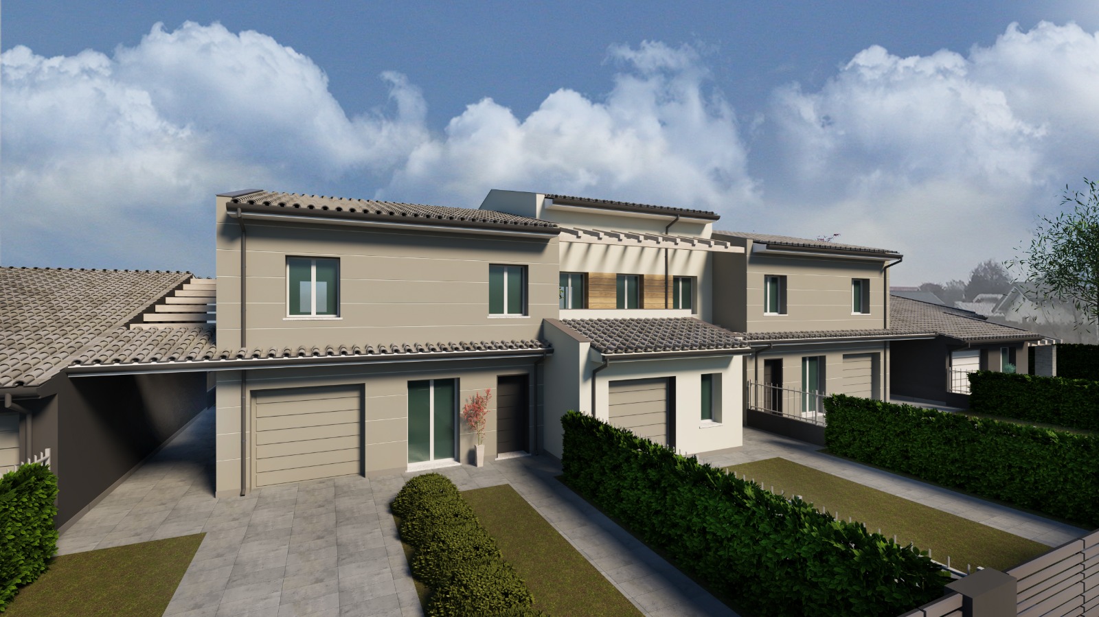 Nuova villa ad angolo a Suzzara